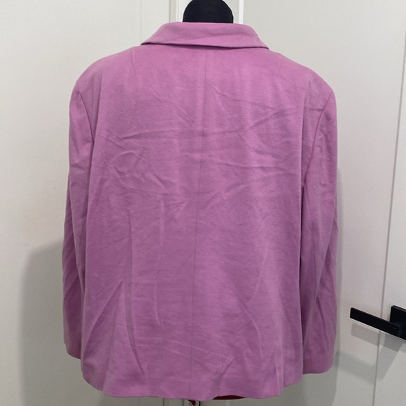 Dana Buchman 💯% Cashmere Full Zip Lightweight Fully Lined Jacket |Size 3X - Picture 6 of 13